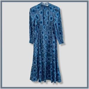 Universal Thread Women's Balloon sleeve quilt print dress - large
